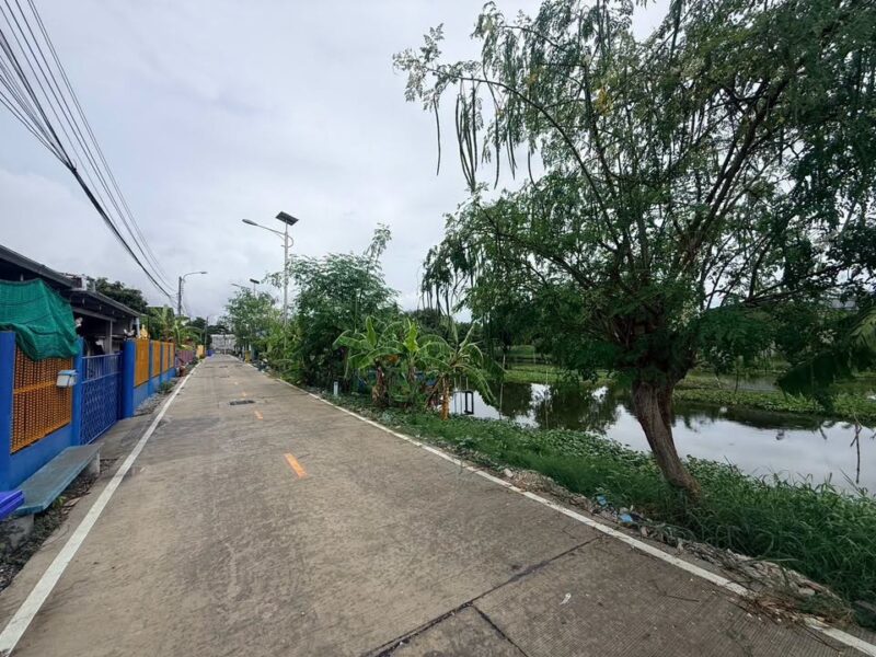 ขายด่วนที่ดิน 350 ตรว ติดถนนคอนกรีต ซ.จตุโชคชัย 3/4 บางพลี สมุทรปราการ