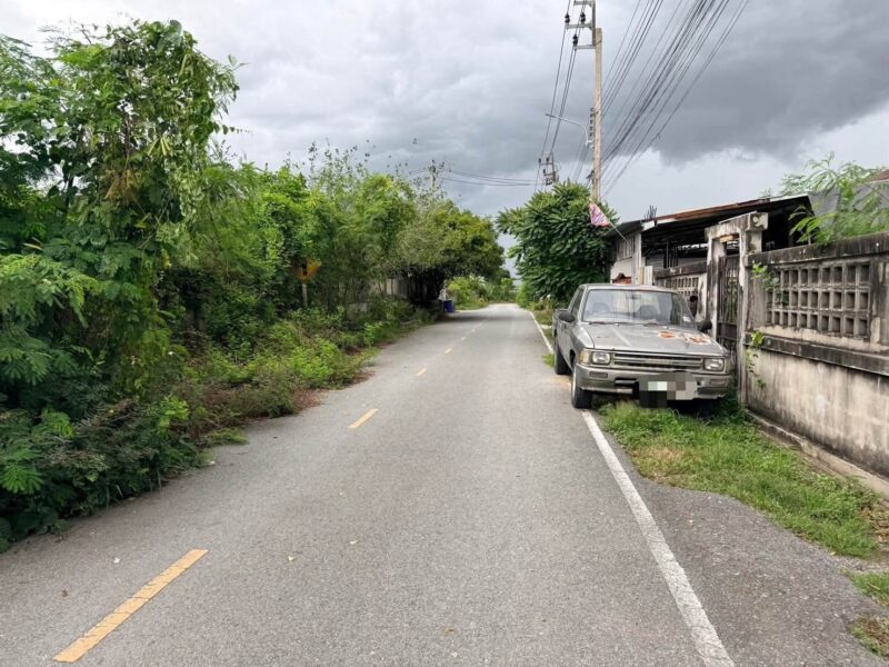 ขายด่วนที่ดิน 45 ตรว ติดถนนสาธารณะ ถมแล้ว ถ.เลียบคลองนายหลีก บางบัวทอง นนทบุรี