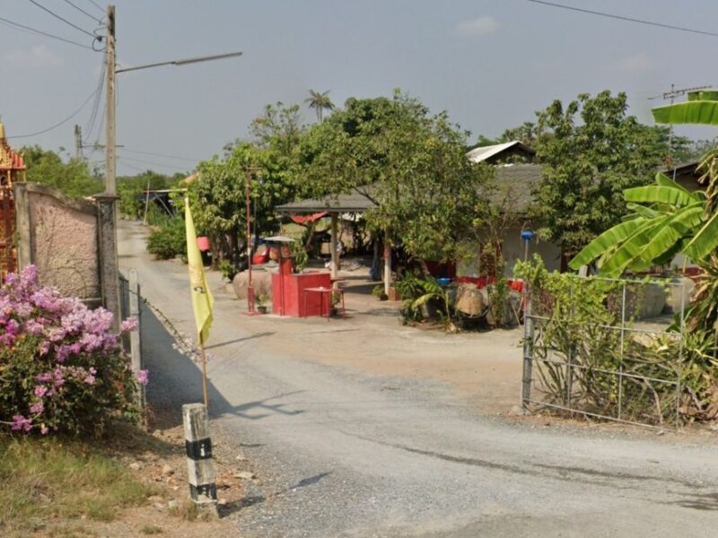 ขายที่ดินเปล่า 1 ไร่ (400 ตร.ว.) ต.มาบแค อ.เมืองนครปฐม โฉนดครุฑแดง พร้อมโอน เจ้าของขายเอง 1,850,000 บาท