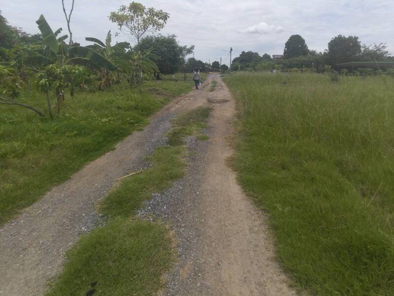 ขายที่ดินเปล่า 1 ไร่ (400 ตร.ว.) ต.มาบแค อ.เมืองนครปฐม โฉนดครุฑแดง พร้อมโอน เจ้าของขายเอง 1,850,000 บาท