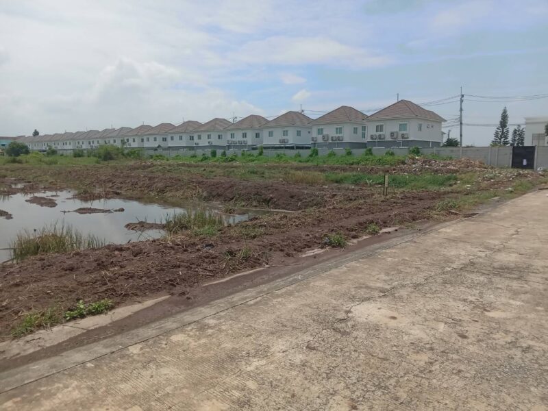 ขายที่ดินเปล่า 2 ไร่ ติดถนนคอนกรีต อยู่ในซอยเทศบาลบางปู 83