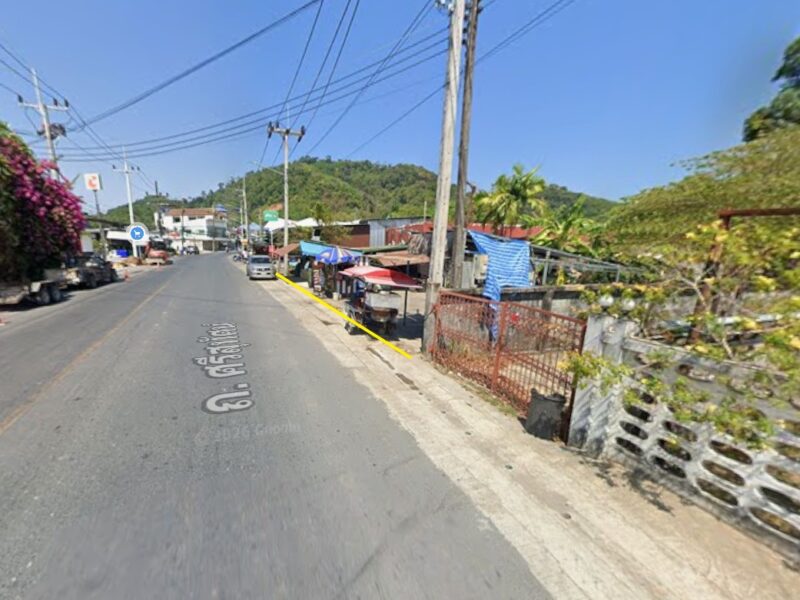 ที่ดินเปล่าแปลงสวย ทำเลดีใจกลางเมืองภูเก็ต ติดถนนใหญ่ศรีสุทัศน์