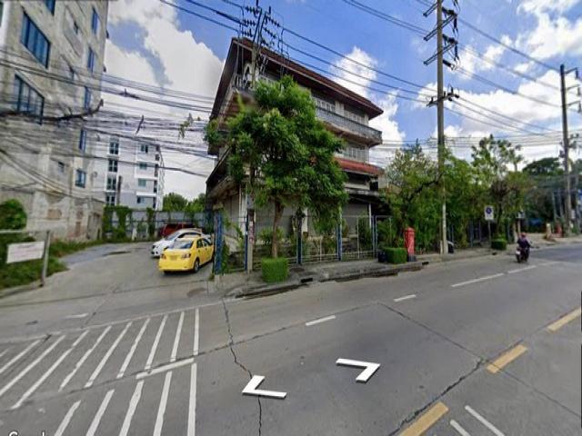 ขายที่ดินติดถนนใหญ่ ประชาอุทิศ-ห้วยขวางใกล้แยกเหม่งจ๋าย ทำเลดีที่สุดในย่านนี้ เนื้อที่ 255 ตร.วา.