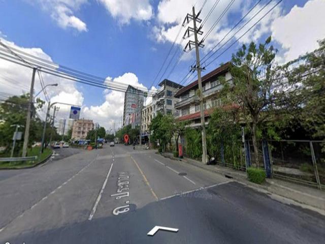 ขายที่ดินติดถนนใหญ่ ประชาอุทิศ-ห้วยขวางใกล้แยกเหม่งจ๋าย ทำเลดีที่สุดในย่านนี้ เนื้อที่ 255 ตร.วา.