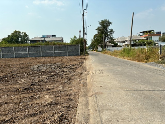 ขายที่ดินนนทบุรี ปากเกร็ด ซอยศรีสมาน5 เนื้อที่ 3งาน 4 ตรว. ทำเลดีถมแล้ว