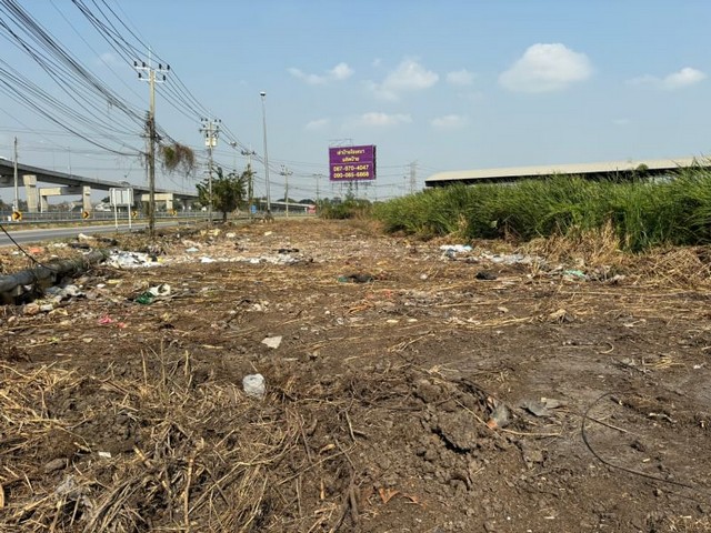 ขายที่ดินกรุงเทพกรีฑา มอเตอร์เวย์สาย 7 สะพานสูง ขนาด 5-3-76 ไร่