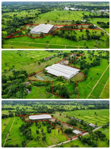 ขาย โกดัง-โรงงาน วารินชำราบ อุบลราชธานี 19 ไร่ 1 งาน 21 ตร.ว