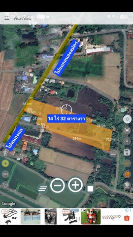 ขายที่ดินทำเลทอง เส้นหนองแค-สระบุรี อำเภอหนองแค จังหวัดสระบุรี 14 ไร่ 32 ตร.ว.