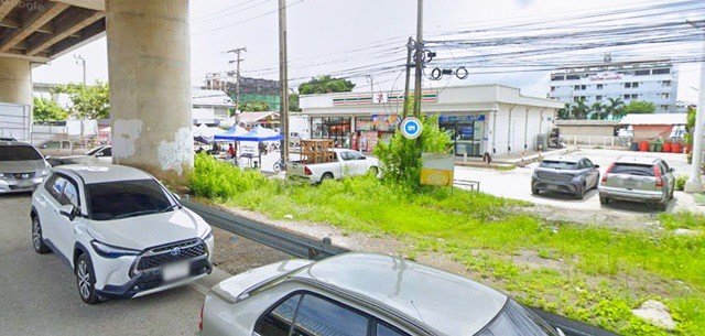 ARL ลาดกระบัง รร.วัดลาดกระบัง 550 ม.ร่มเกล้า ที่ดินถมแล้ว 1 งาน 36 ตร.วา.เหมาะสำหรับทำแคมป์คนงาน ออฟฟิศชั่วคราว