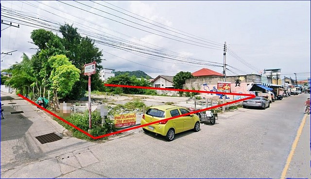 ขาย ที่ดิน ที่ดินกลางเมือง หัวหิน 298 ตรว. ชั้นทั้งหมด 1 ชั้น 2 งาน 298 ตารางวา ใกล้กับ หัวหิน
