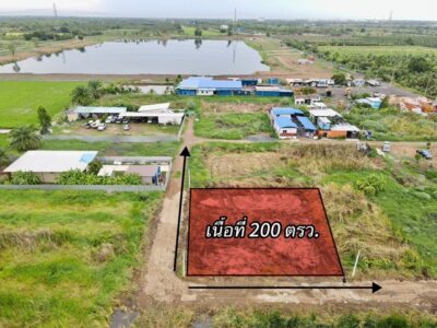 1 ขาย ที่ดิน ที่ดินใกล้กรุงฯ คลอง9หนองเสือ ใกล้ชุมชน 200ตรว. เพียง 7.5แสนเท่านั้น ปทุมธานี To86-3ol-6l6l 750000 บาท 200 ตารางวา