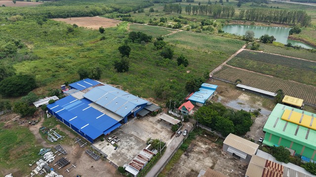 ที่ดินแปลงสวย ถนนซอยพลูตาหลวง50 แปลงเหลี่ยมสวย พร้อมต้นยางอายุประมาณ 2 ปี