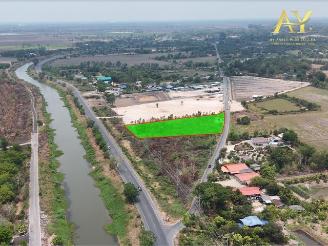 ที่ดินทำเลธุรกิจ ติดถนน 2 ด้าน ใกล้วัดมณีวงศ์ นครนายก