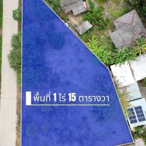 ขายเพียง 1.5 ล้าน/ไร่ 1 ไร่ 15 ตรว. | #ยุหว่า #สันป่าตอง ที่ดินติดถนนชุมชน ไฟฟ้าและน้ำประปาเข้าถึง เดินทางสะดวก