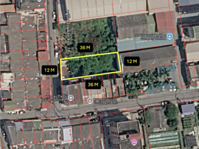ขาย ที่ดิน หมู่บ้านอ้อมน้อย ซอย 14 กระทุ่มแบน 106.9 ตรว ใกล้ถนนเพชรเกษม เพียง 1.1 กม.