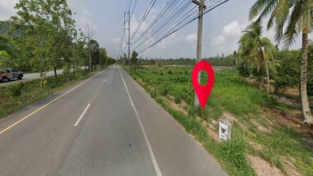 ขายที่ดิน 18 ไร่ ติดถนนสุขุมวิท ต.ชากพง อ.แกลง จ.ระยอง ใกล้หาดแหลมแม่พิมพ์
