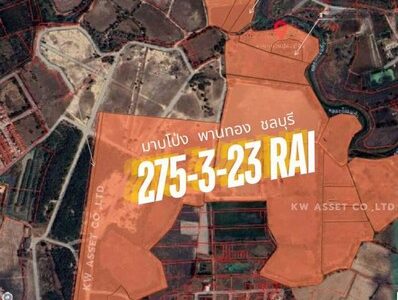 ขายที่ดินแปลงสวย ทำเลดี มาบโป่ง พานทอง ใกล้นิคมอมตะนคร ชลบุรี FP-L02368