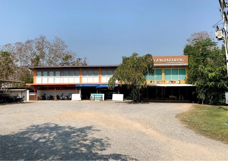 ขายที่ดินพร้อมโกดัง 2 ชั้น + อาคารร้านค้า ทำเลดี อ.เมือง จ.ลำพูน