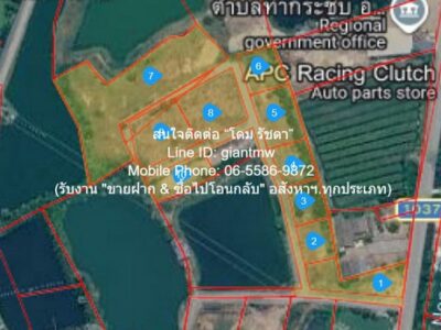 DSL-1409 ขาย ที่ดิน ขายที่ดินจัดสรรยกแปลง อ.นครชัยศรี นครปฐม (ใกล้ถนนเพชรเกษม) 9-2-38 ไร่ ราคา 28,785,000 บาท นครปฐม นครชัยศรี