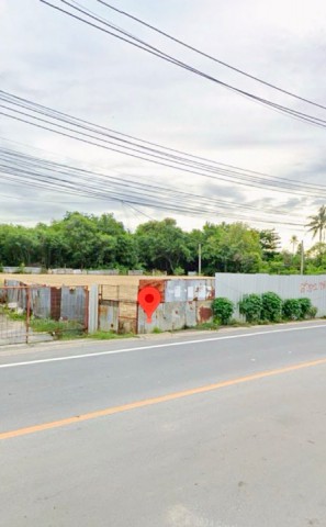 260907mkpso ให้เช่า ที่ดิน ที่ดินถมแล้ว 840 ตร.ม กาญจนาภิเษก พุทธมณฑลสาย1 รร.นานาชาติ SISB ธนบุรี 600 ม. ถูกมาก ตรม.ละ 40บาท ชั้นทั้งหมด 1