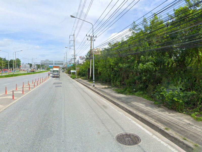 ขาย ที่ดิน ริมถนนสุขุมวิท แหลมฉบัง อ.ศรีราชา 10 ไร่ 22.4 ตรว