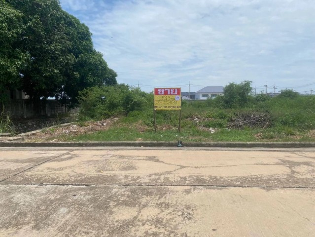 ขายที่ดิน 313.3 ตร.วา.หมู่บ้านมหาชัยเมืองทอง ถ.สหกรณ์ บางหญ้าแพรก เมืองสมุทรสาคร