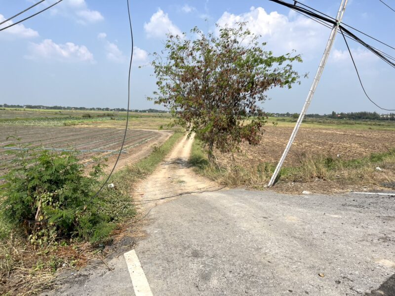 ขายที่ดินติดถนนสายอยุธยา อ่างทอง 083 610 6693