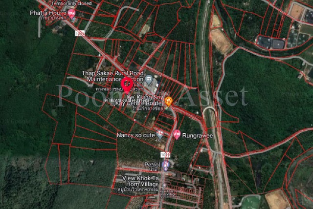 ขายที่ดิน 10-1-81 ไร่ ติดถนนหมายเลข 1029 อำเภอทับสะแก จังหวัดประจวบคีรีขันธ์