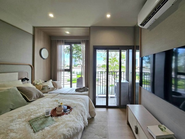 เรฟเฟอเรนซ์ เบย์ ริเวอร์ บางโพ คอนโดวิวเจ้าพระยา Fully Furnished ใกล้ MRT, รพ โทร 0616161426