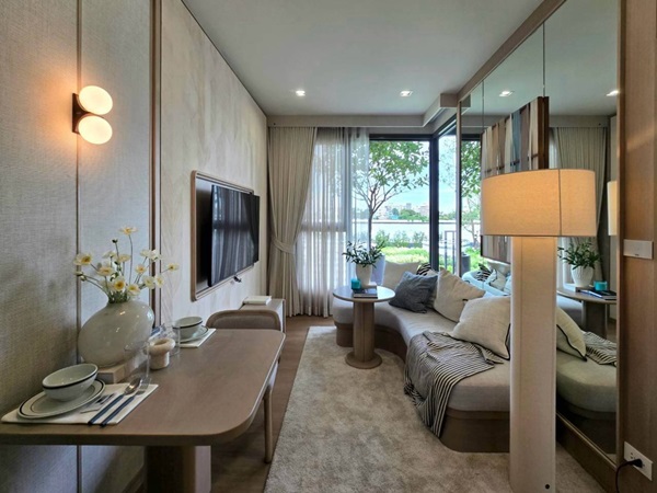 ขายคอนโดใหม่ เรฟเฟอเรนซ์ เบย์ ริเวอร์ บางโพ ย่านบางโพ วิวเจ้าพระยา Fully Furnished ใกล้ MRT, รพ โทร 0616161426