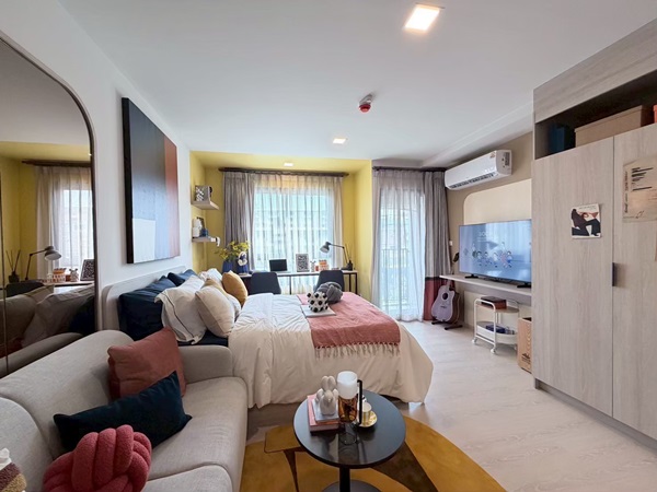 ขายคอนโด ใหม่ dcondo Vivid Rangsit ตรงข้าม ม.กรุงเทพ ข้ามสะพานลอยก็ถึงมหาลัย พร้อมอยู่ โทร 0616161426
