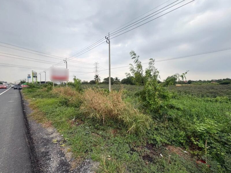 ขายที่ดิน 3 ไร่ครึ่งติดถนนสาธารณะ ติดถนนราชพฤกษ์ ปากเกร็ด นนท์