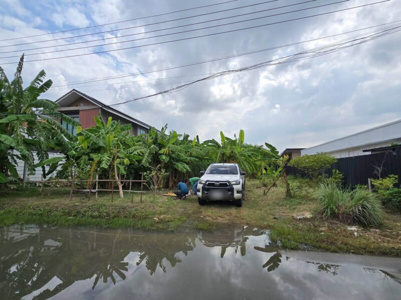 ขายที่ดินพัฒนาการ 191 ตรว ติดถนนลาดยางสาธารณะ ถมแล้ว ซ.พัฒนาการ 96 ประเวศ กทม.
