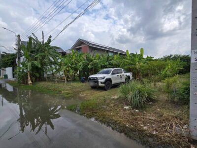 ขายที่ดินพัฒนาการ 191 ตรว ติดถนนลาดยางสาธารณะ ถมแล้ว ซ.พัฒนาการ 96 ประเวศ กทม.