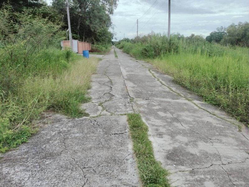 ขายด่วนที่ดินคลองห้า 587 ตรว ติดถนนคอนกรีต สวนรังสิต เลคแลนด์ อ.คลองหลวง จ.ปทุมธานี