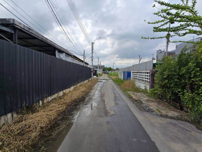 ขายที่ดินพัฒนาการ 191 ตรว ติดถนนลาดยางสาธารณะ ถมแล้ว ซ.พัฒนาการ 96 ประเวศ กทม.