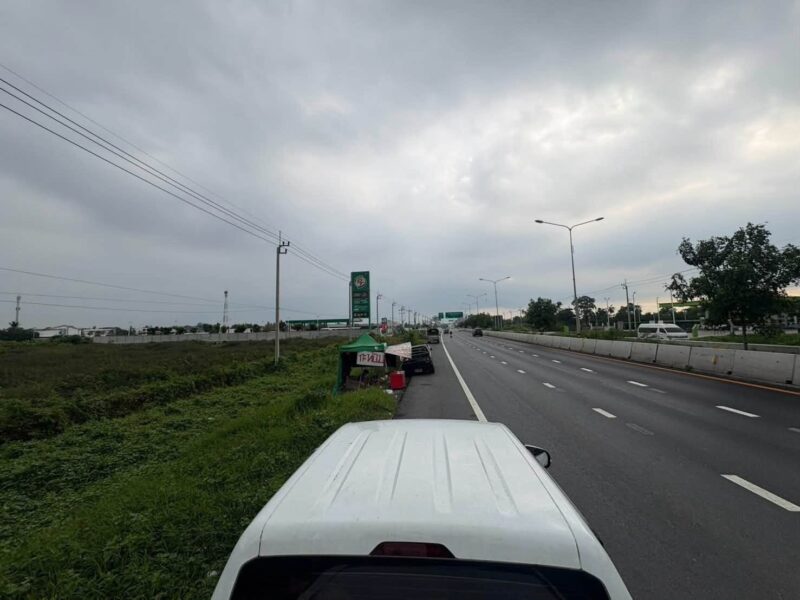 ขายที่ดิน 3 ไร่ครึ่งติดถนนสาธารณะ ติดถนนราชพฤกษ์ ปากเกร็ด นนท์