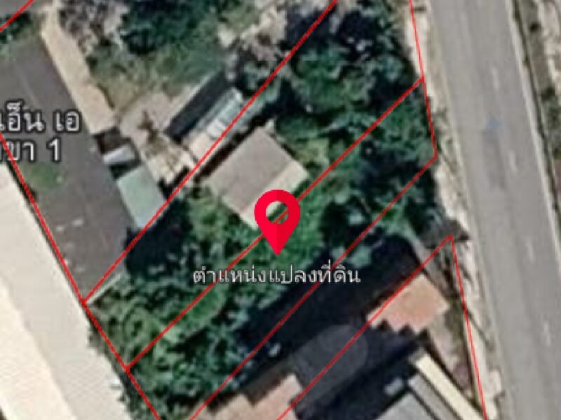 ขายที่ดิน2แปลงติดกัน หนองแขวะ อ.ศรีราชา จ.ชลบุรี