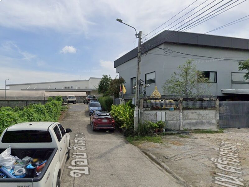 ที่ดินพร้อมอาคารสำนักงาน 2 ชั้น ติดรถไฟฟ้า สถานีศรีนครินทร์ 38