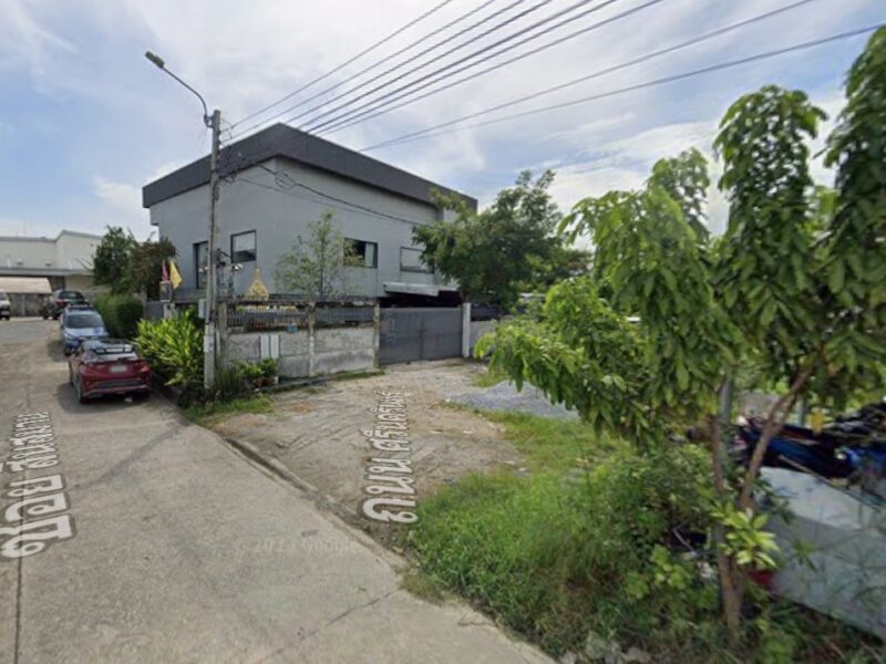 ที่ดินพร้อมอาคารสำนักงาน 2 ชั้น ติดรถไฟฟ้า สถานีศรีนครินทร์ 38