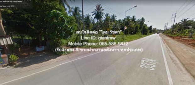 DSL-007 ให้เช่า ที่ดิน ให้เช่าระยะยาวที่ดินแปลงใหญ่ 100 ไร่ ติดทะเลบางสะพาน (ตรงข้ามเกาะทะลุ) ราคา 1,500,000 บาท/เดือน ประจวบคีรีขันธ์