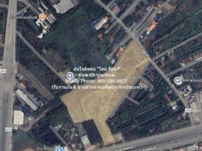 DSL-803 ขาย ที่ดิน ขายที่ดินผังเมืองสีชมพู ใกล้ ถ.พุทธมณฑลสาย 7 และถ.บรมราชชนนี 16-2-25 ไร่ ราคา 132.50 ล้านบาท (8 ล้านบาท/ไร่) 132500000