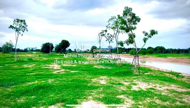 DSL-819 ขาย ที่ดิน ขายที่ดินจัดสรรแปลงใหญ่ พร้อมทะเลสาบ (ติดถนนหลัก และติดถนนรอง) อู่ทอง จ.สุพรรณบุรี 60-3-0 ไร่ ราคา 23 ล้าน ใกล้กับ
