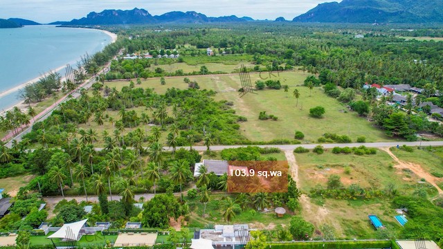 L260017 | ที่ดินเปล่า ติดหาดสามร้อยยอด เพียง 30 เมตร ไม่ไกลถนนใหญ่ ใกล้สถานที่ท่องเที่ยว