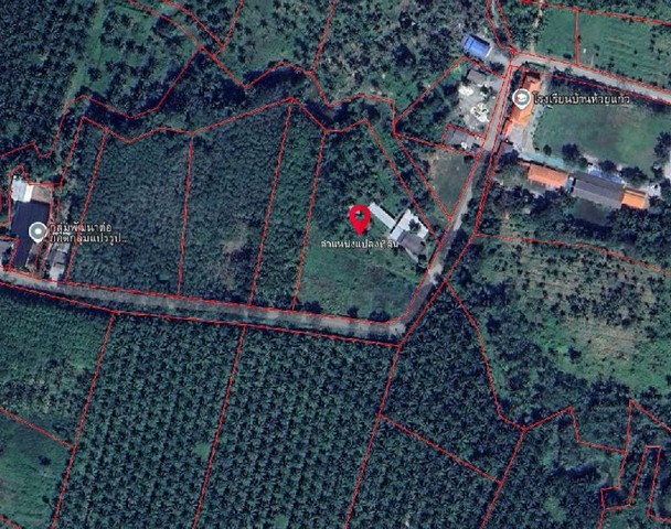 ขายที่ดินสวยตรงข้ามโรงเรียนห้วยแก้ว พงศ์ประศาสน์ บางสะพาน ประจวบคีรีขันธ์ เนื้อที่ 7 ไร่ 15 ตารางวา พร้อมบ้าน 1 หลัง