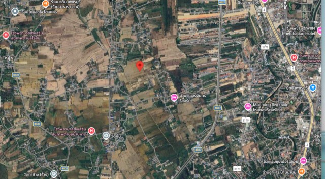 ขายที่ดิน 3 ไร่ 28 ตรว.ทำเลทองแห่งความสงบ ต.บ้านหาด อ.บ้านลาด เพชรบุรี
