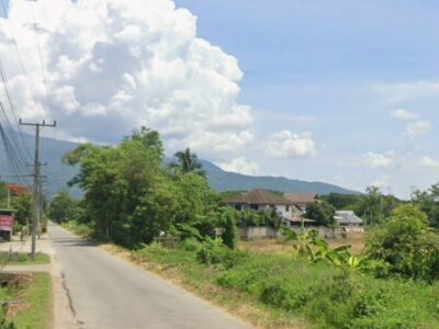 ขายที่ดิน 21 ไร่ ตำบลหนองควาย หางดง เชียงใหม่ พื้นที่สี่เหลือง เหมาะทำโครงการ