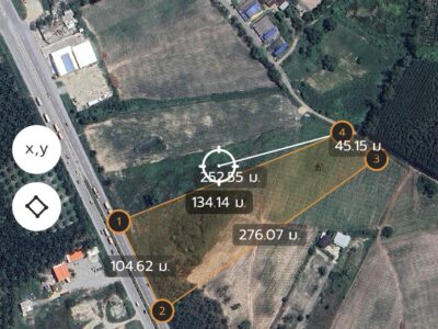 ‭ให้เช่าที่ดินสวยติดถนนใหญ่ 3138 อ.บ้านบึง จ.ชลบุรี เนื้อที่ 11 ไร่ 1 งาน 5 ตรว