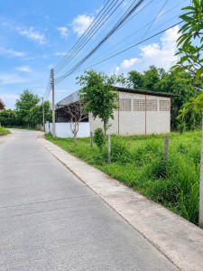 ขายที่ดินพร้อมโกดัง 2 ไร่กว่า ติดถนน 3551 ที่ดินพร้อมโกดัง 1 หลังทำเลมีหมู่บ้านจัดสรรใกล้เคียง