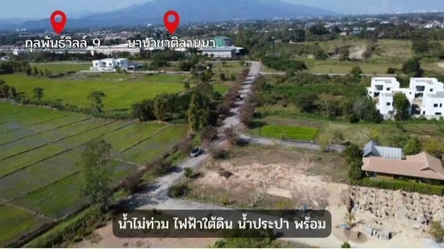 ที่ดิน 1.79 ล้าน/แปลง แปลงละ 100 ตรว มี 2 แปลง สันผักหวาน